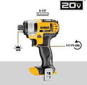 View 20V MAX Cordless Drill and Impact Driver, Power Tool Combo Kit with 2 Batteries and Charger image 6