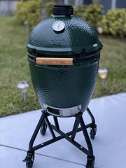 View brand new big green egg grill smoker with new accessories image 1