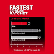 View 12V Cordless Extended Reach High-Speed Ratchet Set, 1/4-Inch and 3/8-Inch Drive Electric Ratchets, Lithium-Ion Battery Powered image 2