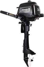 View 2.6 HP Outboard Motor with Short Shaft, Black image 2