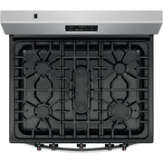 View Frigidaire 30 in. 5 Burner Freestanding Gas Range in Stainless Steel FCRG3052AS image 4