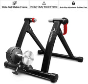 View Bike Trainer Stand Indoor Riding - Sportneer Magnetic Stationary Bicycle Exercise Stand with Noise Reduction Wheel, 6 Resistance Adjustable image 2