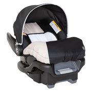 View Car seat belt-style travel set for babies, equipped with a safety belt and additional comfort cover, suitable for babies weighing no more than 35 pounds. 2 sets, khaki color image 2