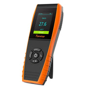 View Air Quality Monitor PM2.5 PM10 Particle Counter, Formaldehyde, Temperature, Humidity, TVOC AQI Tester for Indoor/Outdoor Air Pollution Detection w/Data Export image 2