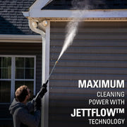 View 2300 pounds/square inch true brushless electric high-pressure cleaning machine (2.3 gallons/minute), 25 feet hose, quick-connect nozzle, 15°, 24°, 40° soap nozzles and turbine nozzle image 4