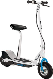 View An electric scooter suitable for children over 13 years old - 9-inch inflatable tires, detachable seat, maximum speed of 15 miles per hour, maximum riding time of up to 40 minutes, suitable for users weighing no more than 220 pounds. image 4