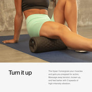 View High-intensity vibration foam roller - Relieves muscle tension - Suitable for recovery before and after training image 2