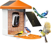 View Bird Feeder with Camera with AI Identify Birds Species Solar Panel, Smart Bird House with Cam, 2K Live View, Instant Arrival Alerts image 1