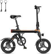 View EB3 Electric Bike Adults 21mph, 500W Peak Motor, 270Wh Battery, Rear Suspension, 3 Levels Assist, 14" Folding Ebike for Adults and Teens, Complies to UL2849 image 4