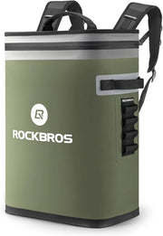 View Backpack cooler, leak-proof soft-edge cooling bag, waterproof and insulated backpack cooler, 36 capacity soft cooling bags, suitable for camping, fishing, parties, and picnics. image 1