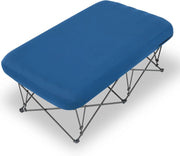 View Foldable camping bed, equipped with an inflatable mattress and a portable bag, suitable for outdoor trips, camping, and beach vacations (excluding the inflatable pump) image 1