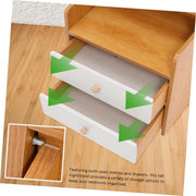 View High platform bedside cabinet storage rack. Wooden bedside table with open shelves. Abundant storage space, simple design, suitable for bedroom furniture. Easy to assemble, with a rustic style and warm surface treatment. image 2
