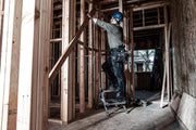 View Little Giant Ladder, Safety Step, Three-step Design, 3 feet high, Footrest, Aluminum, Type 1A, Load Capacity 300 pounds image 2