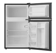 View Arctic King 3.2 Cu ft Two Door Mini Fridge with Freezer, Stainless Steel, E-Star image 6