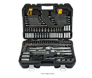 View 200-Piece Mechanics Tool Set, 1/4, 3/8 and 1/2-Inch Drive, Polished Chrome image 1
