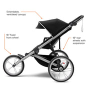 View Performance Jogging Stroller image 4