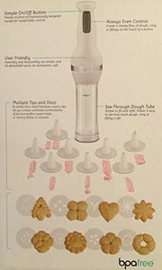 View Cuisinart Electric Cookie Press CCP 20 (White): Home & Kitchen image 2