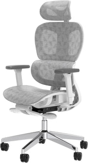 View Ergo3D Ergonomic Office Chair -- High Back Mesh Desk Chair with 3D Adjustable Armrests, Wheels, for Home and Office (Black) image 4