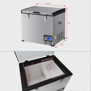View Costway 63-Quart Portable Electric Car Cooler Refrigerator / Freezer Compressor for RVs Camping image 3