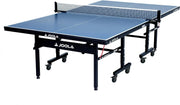 View Inside Professional MDF Indoor Ping Pong Table with Quick Clamp Table Tennis Net and Post Set - 10 Minute Easy Assembly - Tournament Quality - Foldable with Single Player Playback Mode image 1