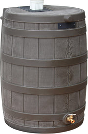 View Good Ideas Rain Wizard 50 Gallon Plastic Outdoor Home Rain Barrel Water Storage Collector image 2