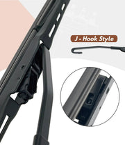 View 170-degree wiper motor kit, universal type, suitable for various all-terrain vehicles, compatible with Polaris RZR Lanjer, Honda Pioneer 700/1000 models, with wiper motors (B170 wiper motor and cleaning system) available in widths of 165/172/180 degr image 2