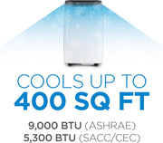 View Intelligent portable air conditioner, featuring both cooling and heating functions, with a cooling power of 14000 watts (10200 watts SACC), a heating power of 12000 watts, suitable for rooms with an area not exceeding 700 square feet, with a built-in image 2