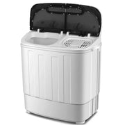 View 13lbs Capacity Compact Mini Twin Tub Washing Machine image 2