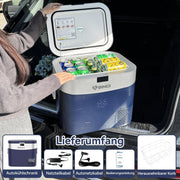 View BINGI Kompressor Kühlbox 22L Mini Tragbarer Elektrischer Kühlschrank 12/24V DC Elektrischer Gefrierschrank Tragbarer Gefrierschrank für Auto LKW image 5