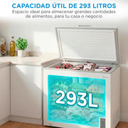 View MIDEA Arcon Congelador Pequeño de 293L | Congelador Horizontal Convertible a Frigorífico con Motor Inverter, Control Electrónico de Temperatura, image 3