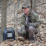 View 12,000 BTU Portable Propane Heater – 2 Heat Settings, ODS Safety Shut-Off, Camo image 6