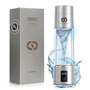 View Hydrogen Water Bottle Generator(Silver) - Up to 6360 PPB - Certified H2 Generator- SPE/PEM Technology - - Portable Hydration & Athletic Performance System image 3
