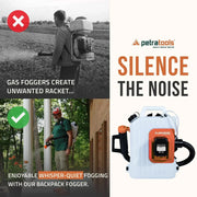 View Cordless ULV Cold Fogger Backpack Sprayer, 2.6 Gallon – Battery-Powered Mosquito Fogger for Outdoor Use image 3