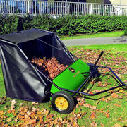 View John Deere 42′′ Tow-Behind Lawn Sweeper, 24 cu. ft. Capacity, Adjustable Brushes image 4