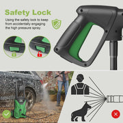 View Firstness Pressure Washer 3500 PSI, Electric Power Washer w/ 26 ft Hose, 4 Quick Connect Nozzles, High Pressure Cleaning Machine with Foam Cannon,... image 4