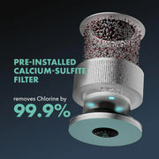 View Hydrogen water filter - An anti-bisphenol A material hydrogen water generator using SPE/PEM technology, with balanced pH levels and treated by calcium sulfite filtration. image 2