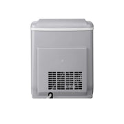 View Compact desktop ice machine, capable of producing 26 pounds of ice per day, black color image 2