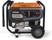 View 8,000-Watt Gas-Powered Portable Generator - Electric Start with COsense - PowerRush Advanced Technology - Reliable Power for Emergencies, Recreation, Home - 49 State Compliant - Orange/Black image 4