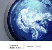 View Corberó - Lavadora Carga Superior 6.5kg| CLACSM6524 | 1200 RPM | 16 Programas, Función Vapor, ECO, limpieza tambor| Inicio Diferido| Lavado Rápido | image 6