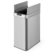 View 13.2 Gallon Motion Sensor Trash Can – Slim Kitchen Bin with Wing Lids & Anti-Fingerprint image 2