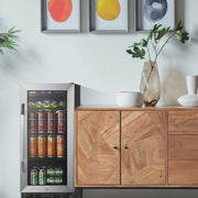 View Lanbo 76 Cans Under Counter Compressor Beverage Cooler Refrigerator, 15 inch Width image 5