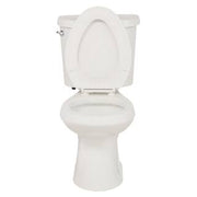View 2-Piece 1.28 GPF High-Efficiency Single-Flush Elongated Toilet, White image 5