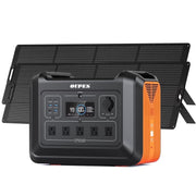 View OUPES 2400W 2232Wh Portable Power Station with 4x240W Solar Panel,Solar Generator for Outdoor Camping,Home Backup,Emergency,RV image 5
