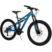 View 24-Inch Boys' Mountain Bike, Blue image 2