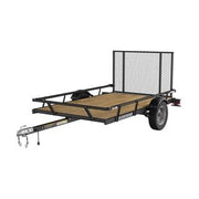 View 5 x 8 ft. Wood Floor Utility Trailer with Sliding Rail System image 1
