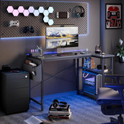 View 40 Inch L Shaped Computer Desk, Compact Corner Office Desk for Home Office, Study and Small Spaces image 5