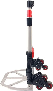 View Hand Cart-Home Small Trailer Luggage Cart Folding Trolley Car Outdoor Goods Shopping Trolley Cart Truck image 3