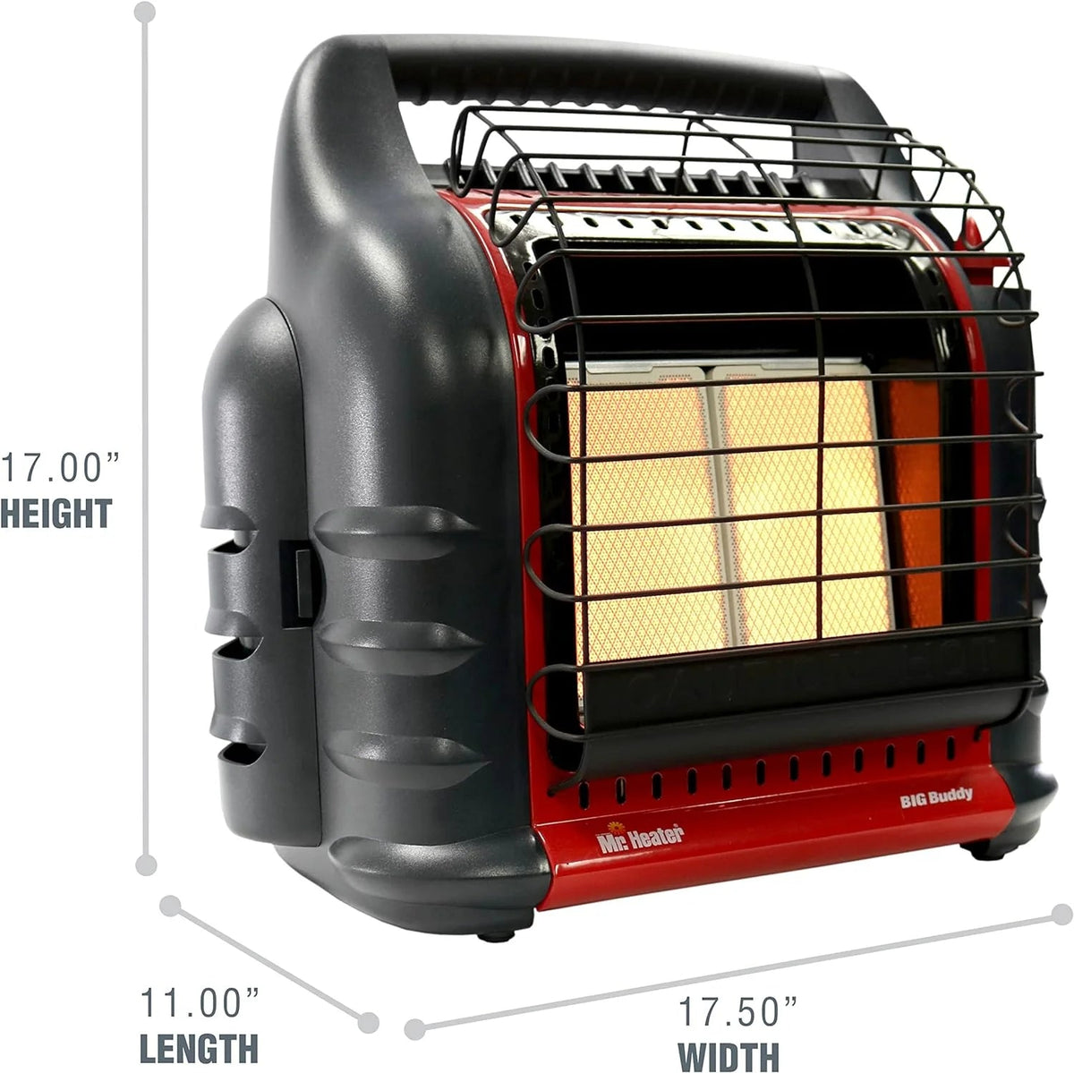 18,000 BTU Portable Propane Heater