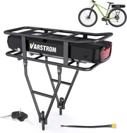View Ebike Battery 48V 17.5AH Lithium ion Rear Rack Battery for BAFANG/Voilamart/PEXMOR/AW 48V200W-1000W Ebike Kit,48V E Bike Batteries with Luggage Rack,Taillight,30A BMS,3A Fast Charger & Safety Lock image 1