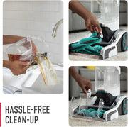 View Hoover SmartWash Automatic Carpet Cleaner Machine, for Carpet and Upholstery, Deep Cleaning Carpet Shampooer, Carpet Deodorizer and Pet Stain Remover FH52000, Turquoise image 3